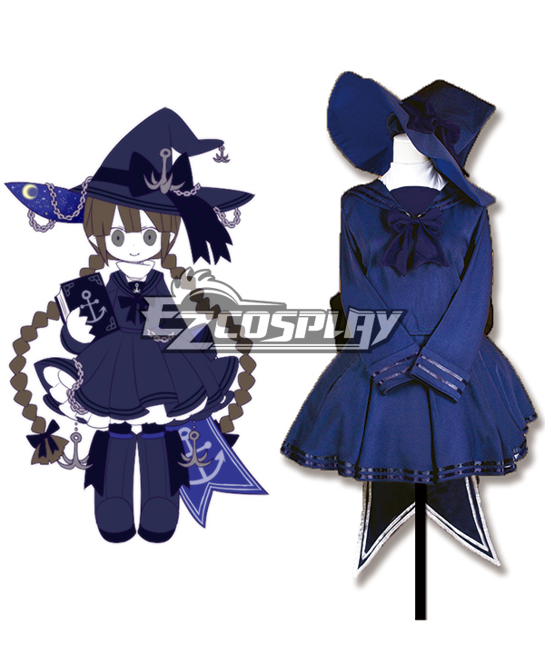 ITL Manufacturing Wadanohara and The Great Blue Sea  Umi no majo-Wadanohara Cosplay Costume