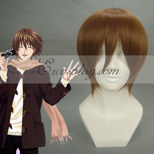 ITL Manufacturing The Prince of Tennis FujiSyusuke Brown Cosplay Wig-001D