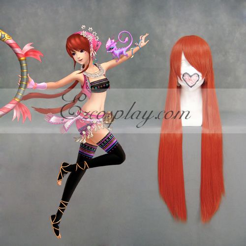 ITL Manufacturing Chinese Paladin 5 Xiao man Red Cosplay Wig-036I