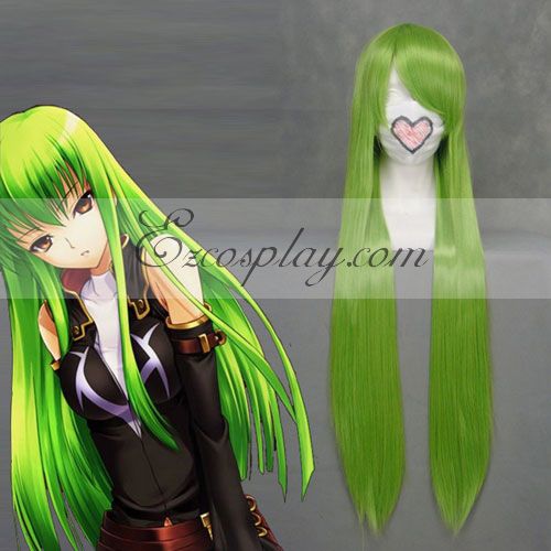 ITL Manufacturing Code Geass C.C Green Cosplay Wig-038F