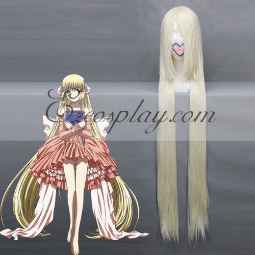 ITL Manufacturing Chobits Chii Light Yellow Cosplay Wig-041D