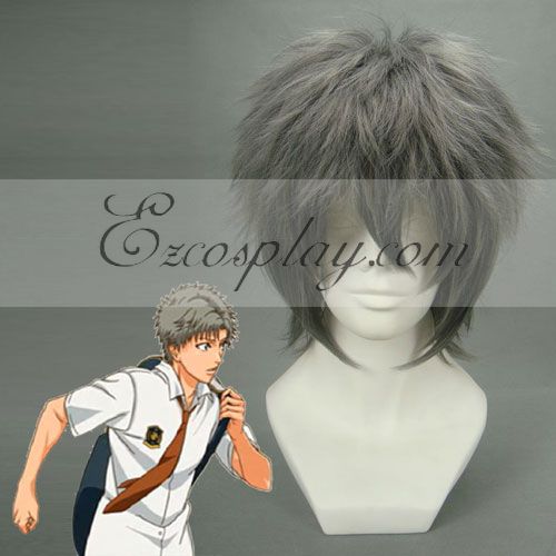 ITL Manufacturing The Prince of Tennis Otori Cyotaroh Gray Cosplay Wig-053C