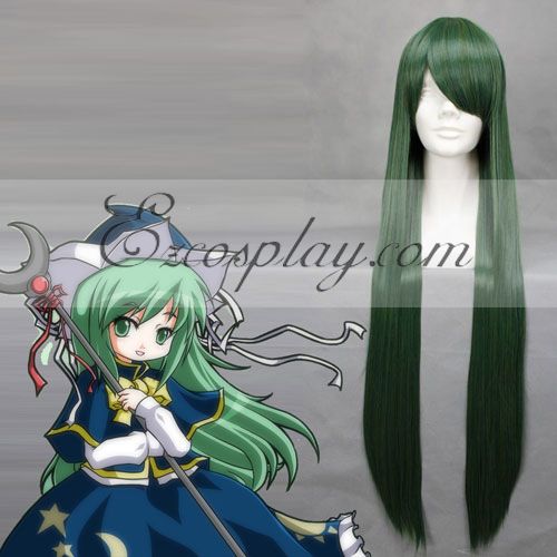 ITL Manufacturing Touhou Project Mima Dark Green Cosplay Wig-069A