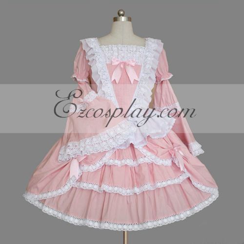 ITL Manufacturing Pink Gothic Lolita Dress -LTFS0111