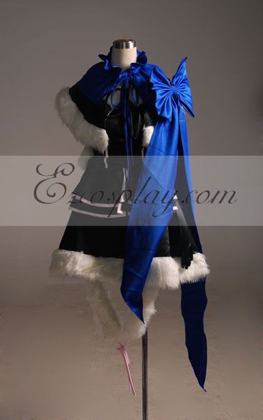 ITL Manufacturing Vocaloid kaito Female Derivative Version Cosplay Costume-Advanced Custom