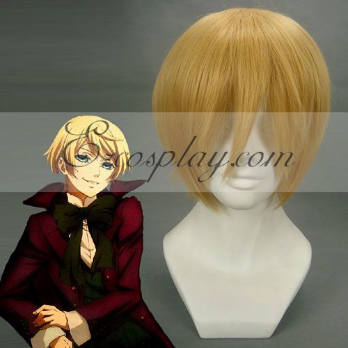 ITL Manufacturing Black ButlerII Alois Trancy Yellow Cosplay Wig-169A
