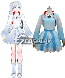 ITL Manufacturing RWBY White Weiss Schnee Cosplay Costume