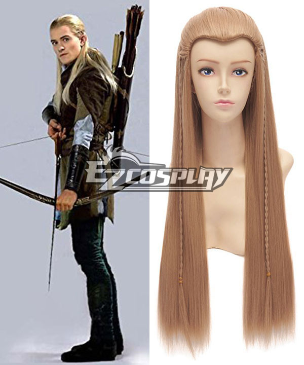 ITL Manufacturing The Hobbit / the Lord of the Rings Film Mirkwood Elf Cosplay Costume Wig