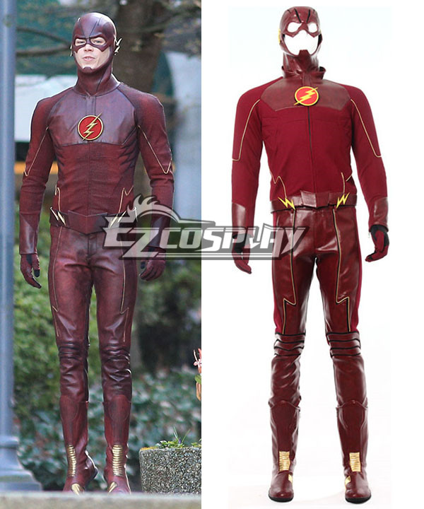 ITL Manufacturing The Flash Barry Allen Cosplay Costume Costume