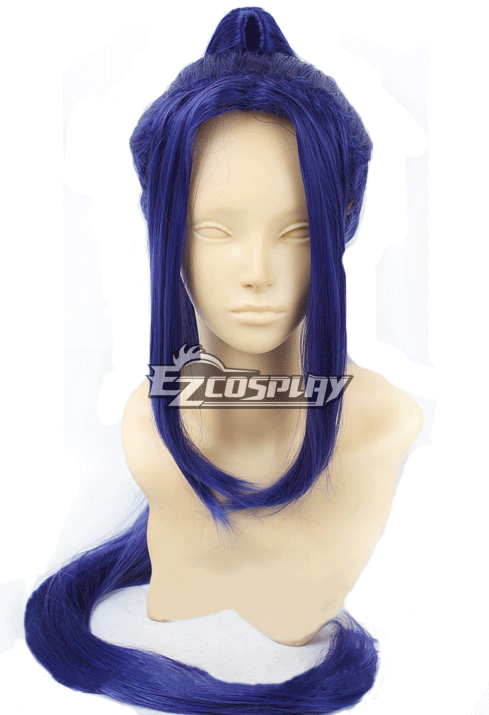 ITL Manufacturing Fate Stay Night Unlimited Blade Works UBW Kojirou Sasaki Assassin New Sword Cosplay Blue Wig