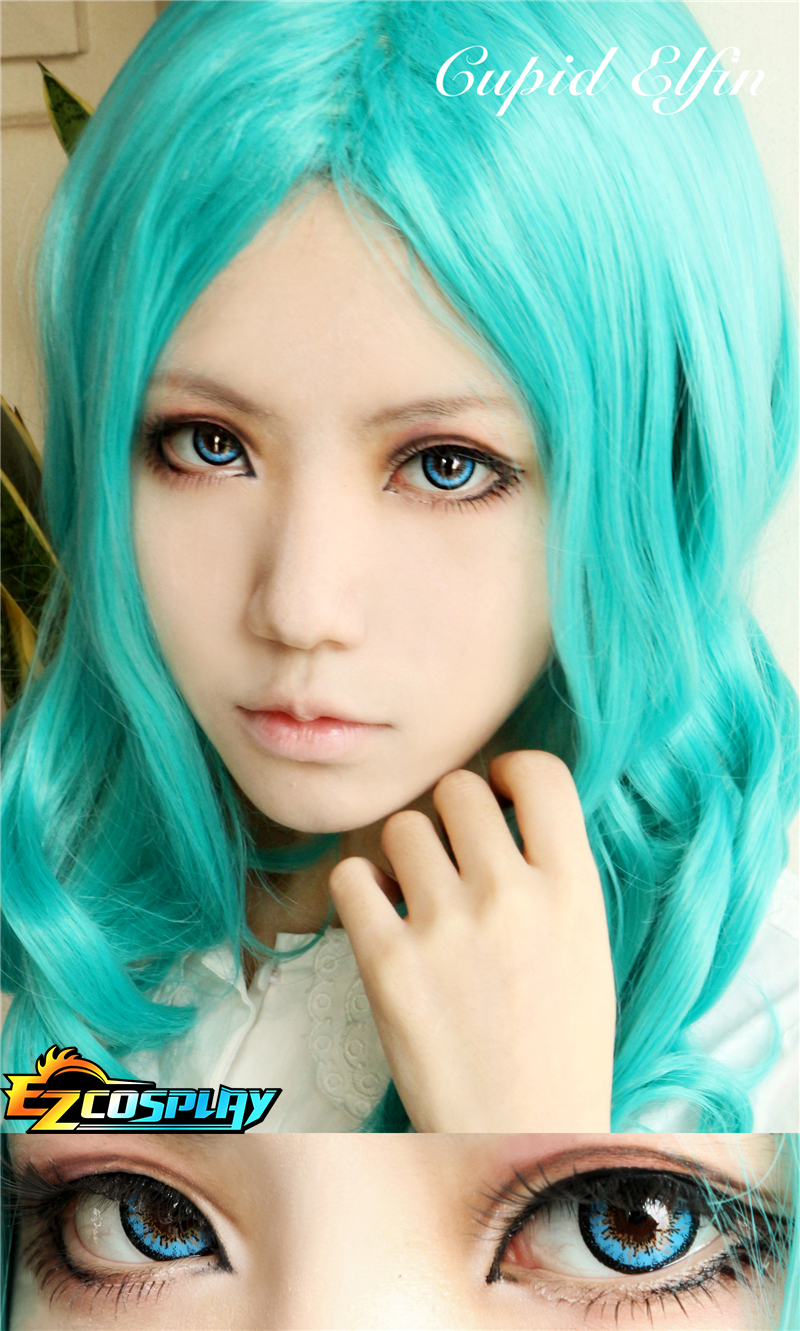 ITL Manufacturing Cupid Evil Spirit Ice Blue Cosplay Contact Lense