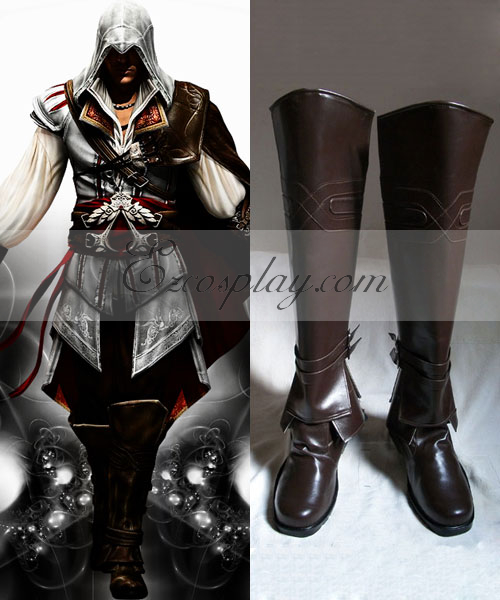 ITL Manufacturing Assassin's Creed II Ezio Cosplay Boots-506
