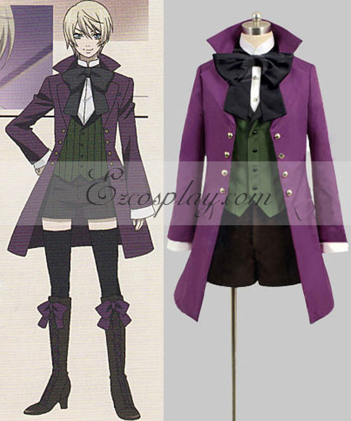 ITL Manufacturing Black Butler Alois Trancy Coat Cosplay Costume Coat Only)