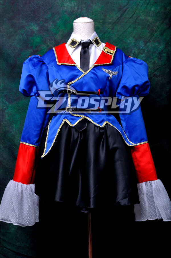 ITL Manufacturing Code Geass Gaiden Layla Markale Unifrom Cosplay Costume-Y535