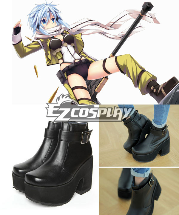 ITL Manufacturing Sword Art Online (Gun Gale Online) Sinon Cosplay Shoes