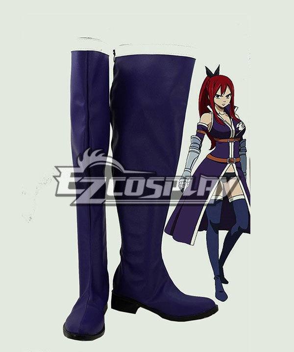 ITL Manufacturing Fairy Tail Ilusa Cosplay Shoes Boots