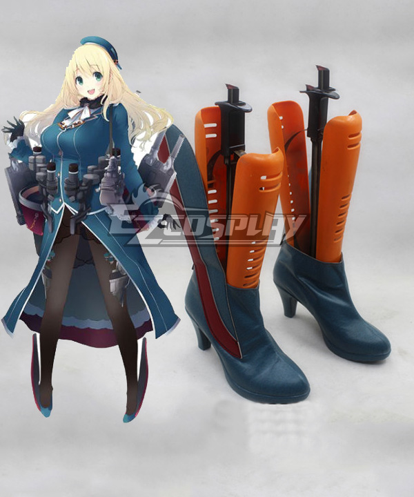 ITL Manufacturing Kantai Collection Takao Class Heavy Cruiser Atago Cosplay Shoes