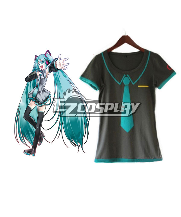 ITL Manufacturing VOCALOID Miku Pure Cotton T-shirt  Comic Related Product Animation Around Cosplay