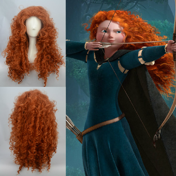 ITL Manufacturing Disney Princess Brave Merida cosplay wig