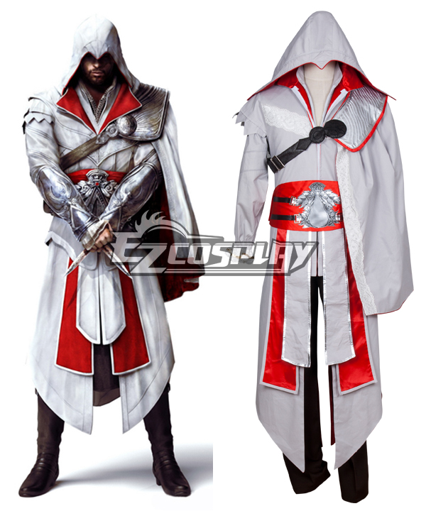 ITL Manufacturing Assassin's Creed III Brotherhood Ezio Halloween Cosplay Costume