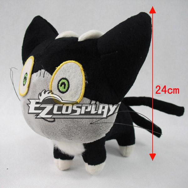 ITL Manufacturing Stuffed Toy Inspired by Blue Exorcist Kuro Black Cat