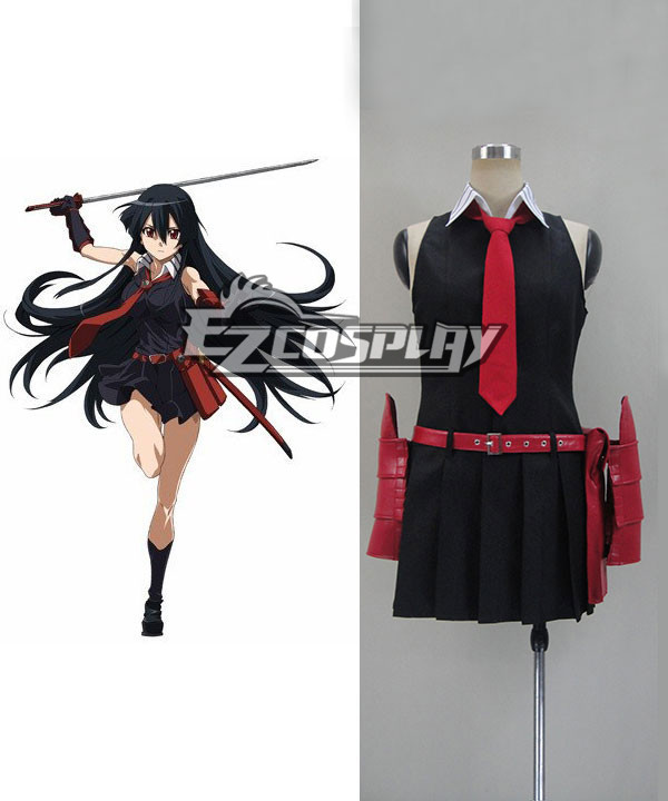 ITL Manufacturing Akame Ga Kill! Night Raid Akame Cosplay Costume (Only Accessories)