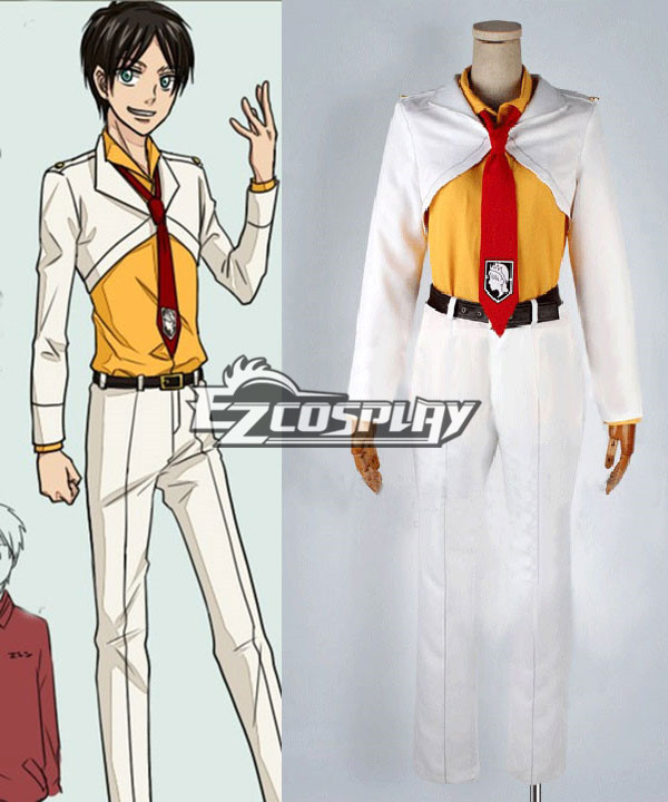 ITL Manufacturing Shingeki no Kyojin (Attack on Titan) Eren Boys Uniform Cosplay Costume