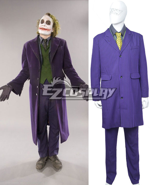 ITL Manufacturing Batman The Dark Knight The Joker Full Suit Cosplay Costume Outfit