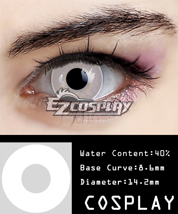 ITL Manufacturing Pure White Cosplay Contact Lense