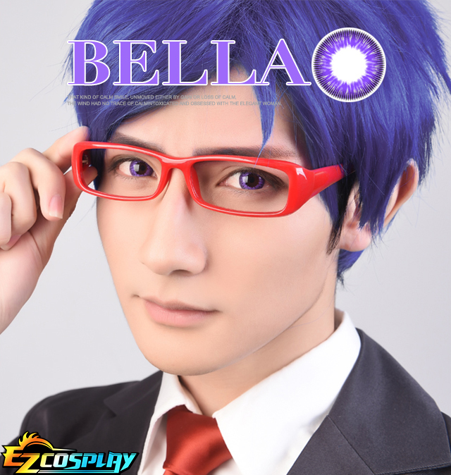 ITL Manufacturing Bella Eye CosCon Free! Iwatobi Swim Club Ryugazaki Rei Purple  Cosplay Contact Lense