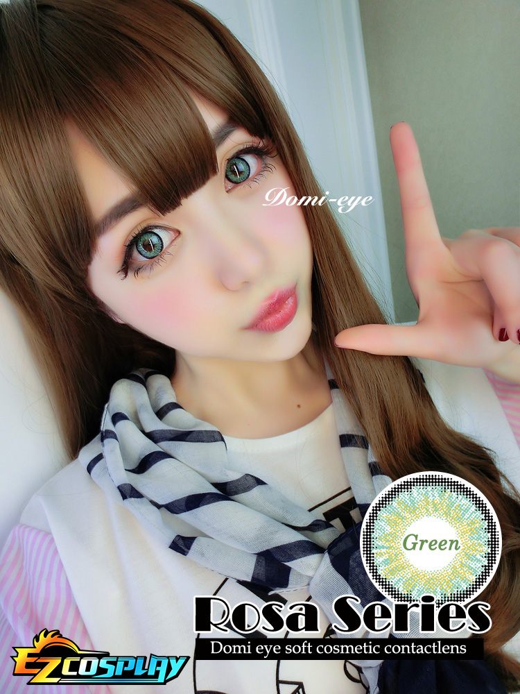 ITL Manufacturing Domi-Eye Rosa Green Cosplay Contact Lense