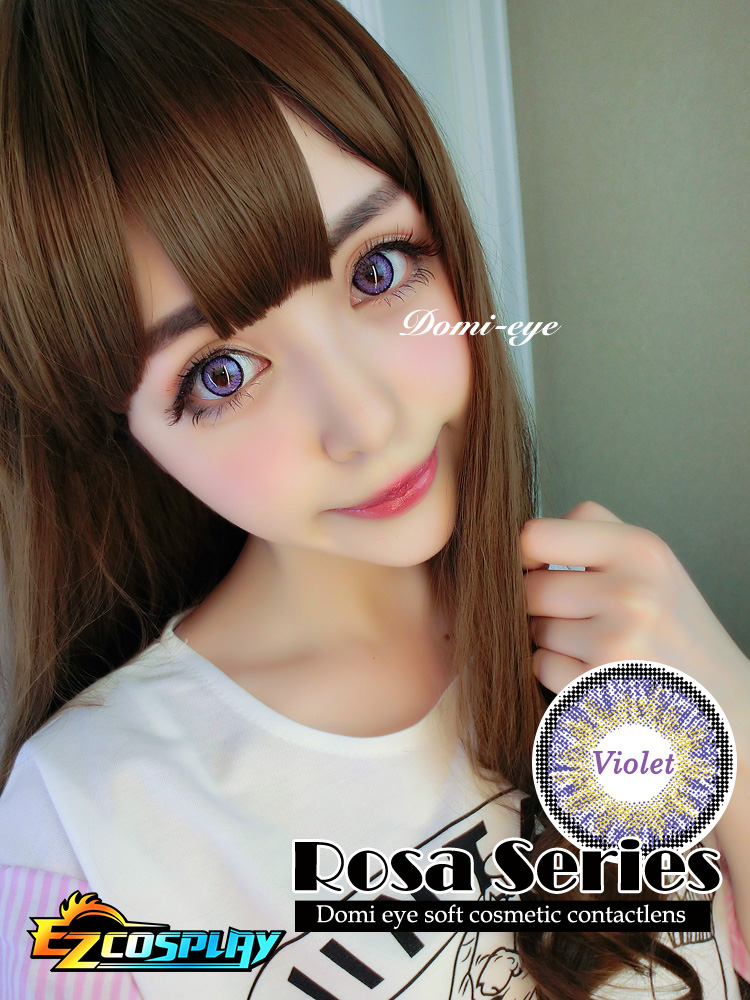 ITL Manufacturing Domi-Eye Rosa Purple Cosplay Contact Lense