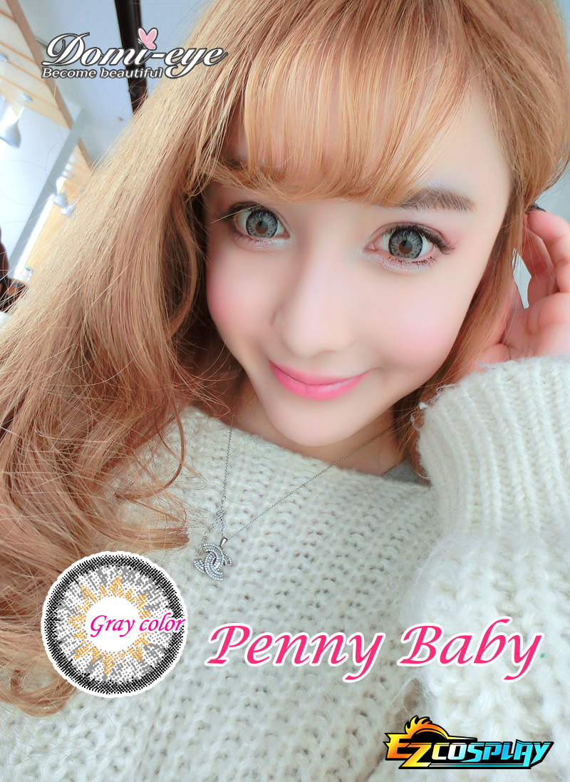 ITL Manufacturing Domi-Eye Penni Baby Gray Cosplay Contact Lense