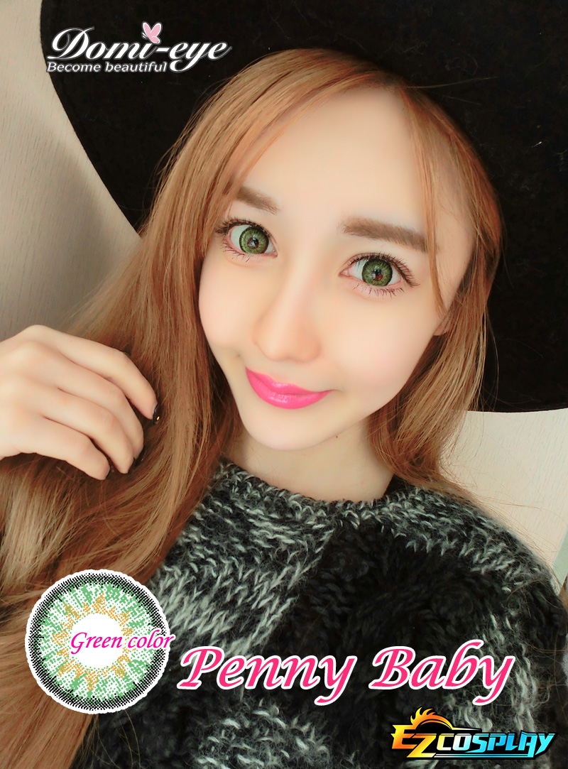 ITL Manufacturing Domi-Eye Penni Baby Green Cosplay Contact Lense