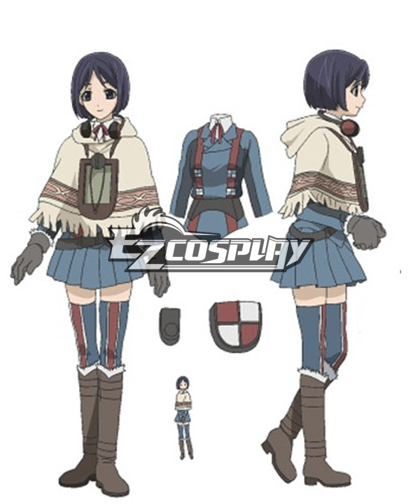 ITL Manufacturing Valkyria Chronicles  Isara Gunther Cosplay Costume
