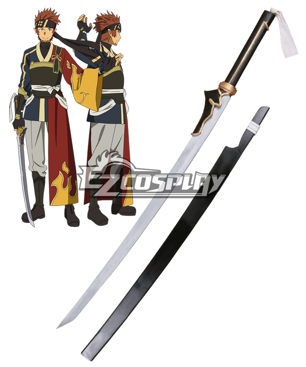 ITL Manufacturing Sword Art Online II SAO Fuurinkazan Furinkazan Tsuboi Ryoutarou Tsuboi Ryotaro Klein Extra Edition Sword Cosplay Prop