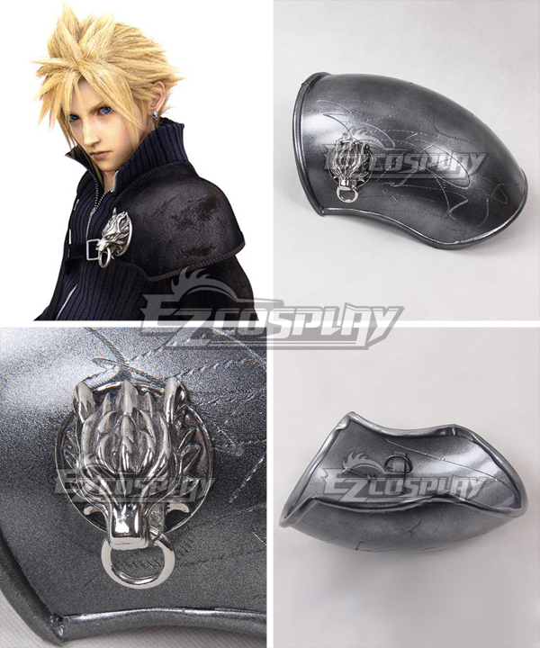 ITL Manufacturing Final Fantasy VII Cloud Strife Pauldrons Cosplay Prop