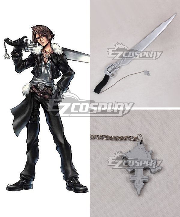 ITL Manufacturing Final Fantasy VIII Squall Leonhart Gun blade Cosplay Weapon Prop