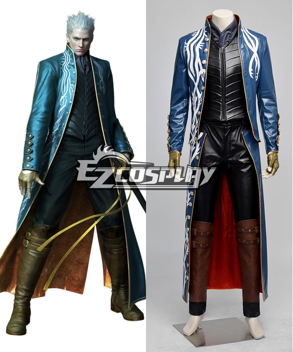 ITL Manufacturing Devil May Cry III 3 Vergil Full Set  Cosplay Costume