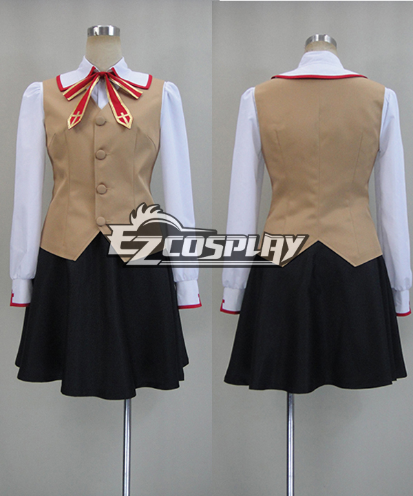ITL Manufacturing Fate Stay Night: Unlimited Blade Works UBW Rin Tohsaka Cosplay Costume (Without coat)