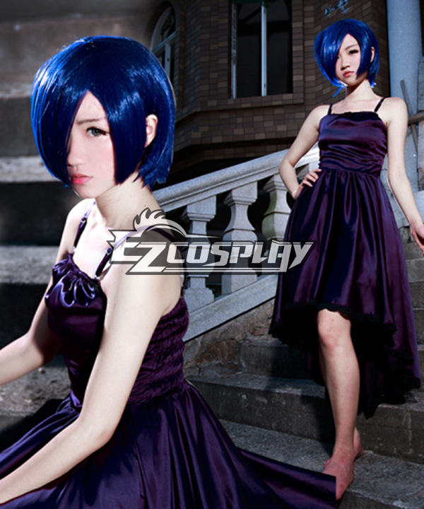 ITL Manufacturing Tokyo Ghouls Kirishima Toka One-piece Purple/Black Cosplay Costume