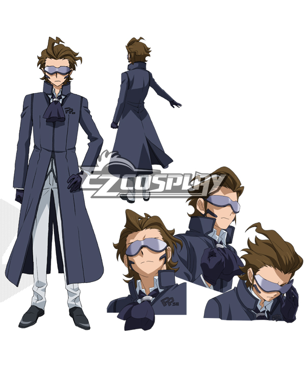 ITL Manufacturing Gundam Build Fighters Master Kawaguchi Cosplay Costume