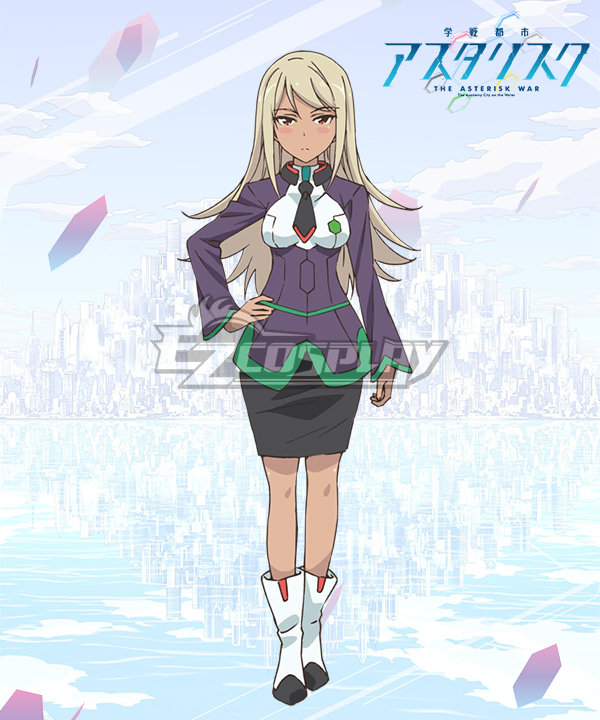 ITL Manufacturing Gakusen Toshi Asterisk Academy Battle City Asterisk The Asterisk War The Academy City of the Water Camilla Pareto Cosplay Costume