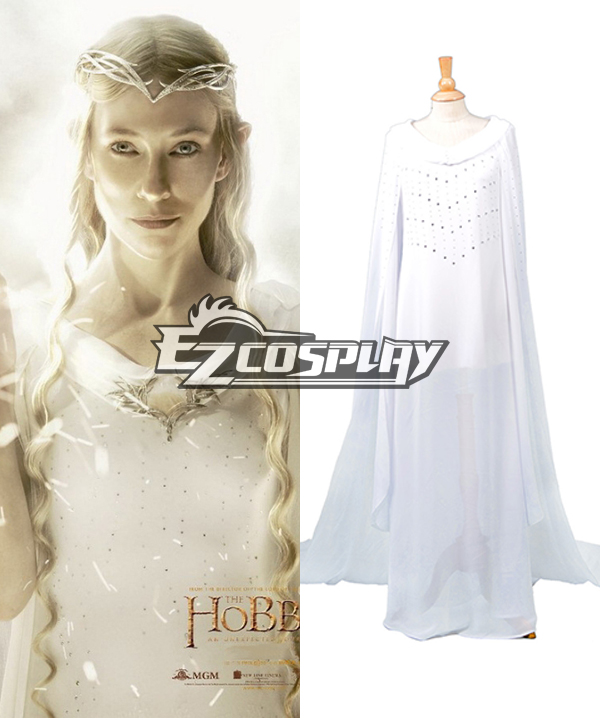ITL Manufacturing The Lord of the Rings Hobbit Galadriel Cosplay Costume