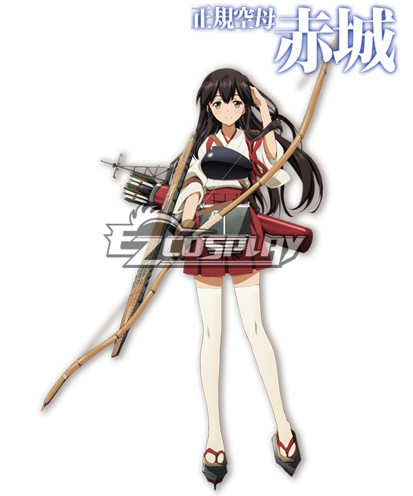 ITL Manufacturing Kantai Collection Aircraft Carrier Akagi Cosplay Costume