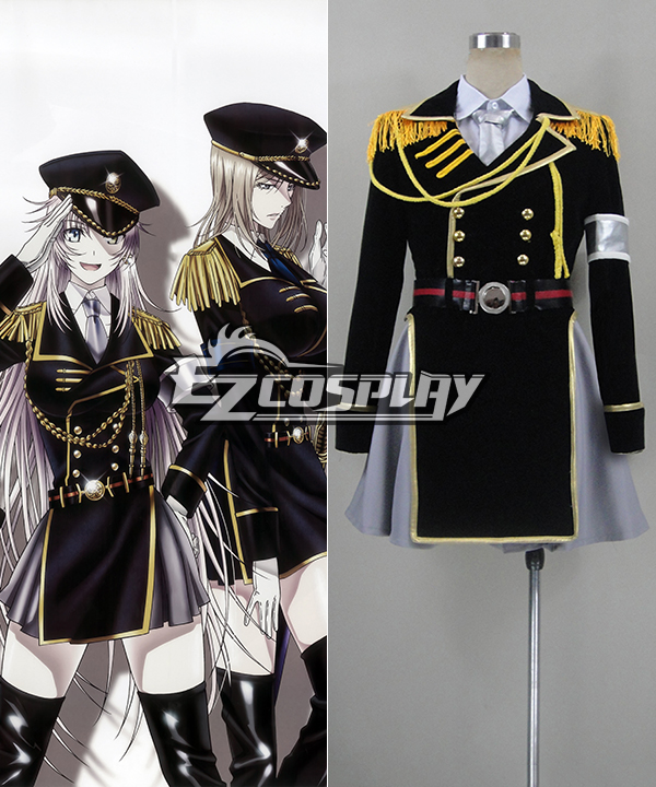 ITL Manufacturing K Project Neko Spoon Military Uniform Cosplay Costume