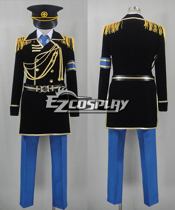 ITL Manufacturing K Project Fushimi Saruhiko Military Uniform Cosplay Costume