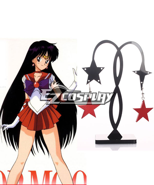 ITL Manufacturing Sailor Moon Rei Hino (Sailor Mars) Cosplay Earings