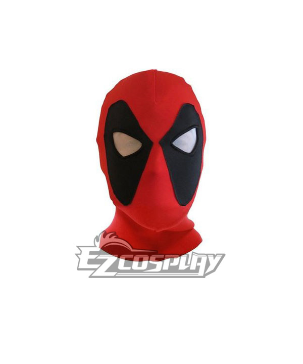 ITL Manufacturing Marvel Halloween Classic Red & Black Deadpool Spandex Deadpool Head Cap