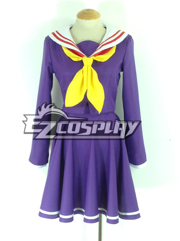 ITL Manufacturing No Game No Life Shiro Purple Cosplay Costume